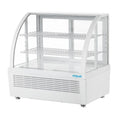 Vitrine réfrigérée de comptoir Polar C-Serie 100 Litres blanche