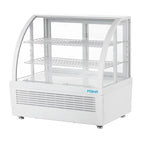 Vitrine réfrigérée de comptoir Polar C-Serie 100 Litres blanche