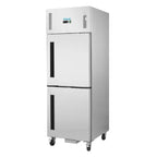 Armoire réfrigérée professionnelle Polar série G 600 Litres avec porte divisée