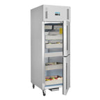 Armoire réfrigérée professionnelle Polar série G 600 Litres avec porte divisée
