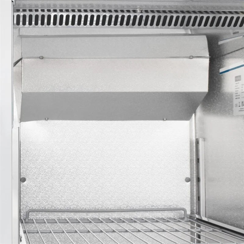 Armoire réfrigérée professionnelle Polar série G 600 Litres avec porte divisée