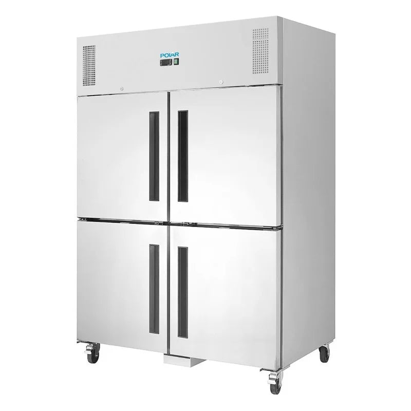 Polar Série G Armoire réfrigérée professionnelle 1200 litres avec portes divisées