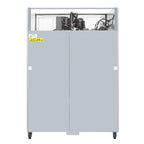 Armoire réfrigérée professionnelle Polar série G 2 portes 1200 litres avec portes vitrées