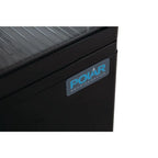 Vitrine réfrigérée de comptoir Polar Série C 68 Litres avec porte incurvée, noire