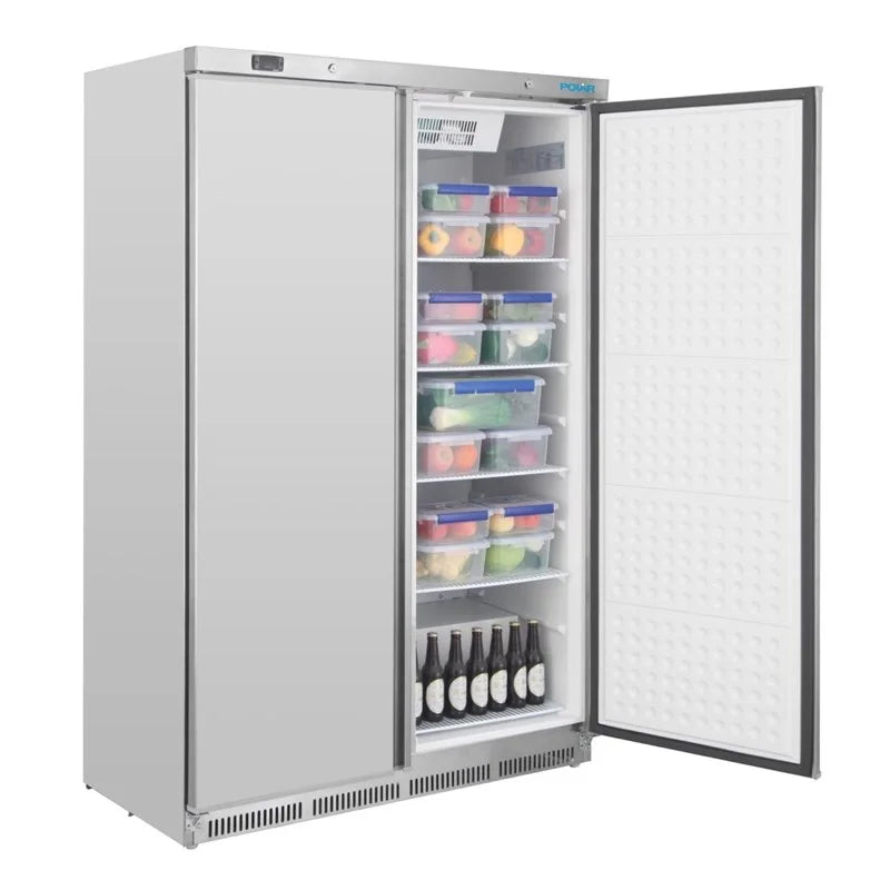 Armoire réfrigérée Polar Série C 744 Litres, 2 portes, inox