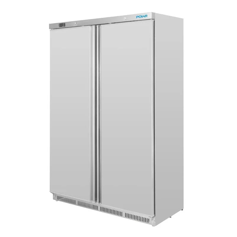 Armoire de congélation Polar Série C 744 Litres, 2 portes, inox