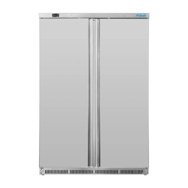 Armoire de congélation Polar Série C 744 Litres, 2 portes, inox