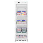 Armoire réfrigérée Polar Série C 400 Litres avec porte vitrée, blanche