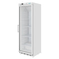 Armoire réfrigérée Polar Série C 400 Litres avec porte vitrée, blanche