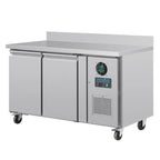 Table congélateur Polar Série U 2 portes 282 litres avec dosseret