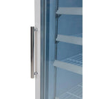 Armoire de congélation Polar série G 412 Litres avec porte vitrée, blanche