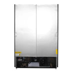 Armoire de congélation Polar Série G 920 Litres avec porte vitrée, noir