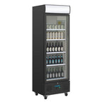 Armoire à boissons Polar G-Serie 368 Litres, noire
