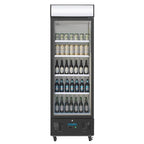 Armoire à boissons Polar G-Serie 368 Litres, noire