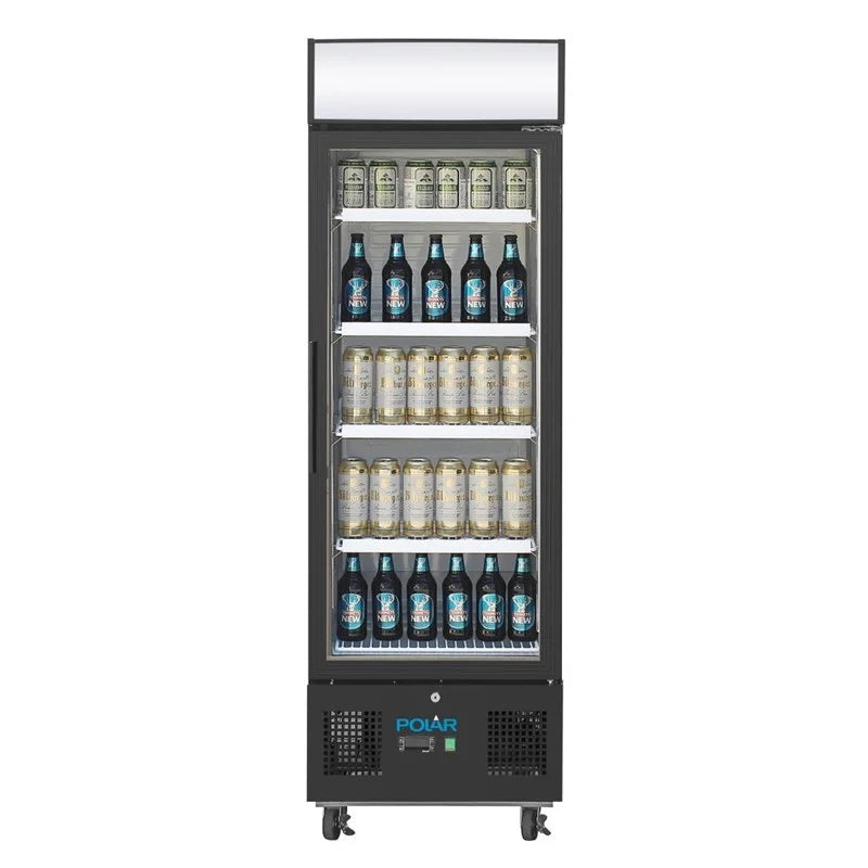Polar Série G armoire à boissons 218 Litres, noire