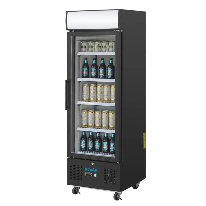 Polar Série G armoire à boissons 218 Litres, noire