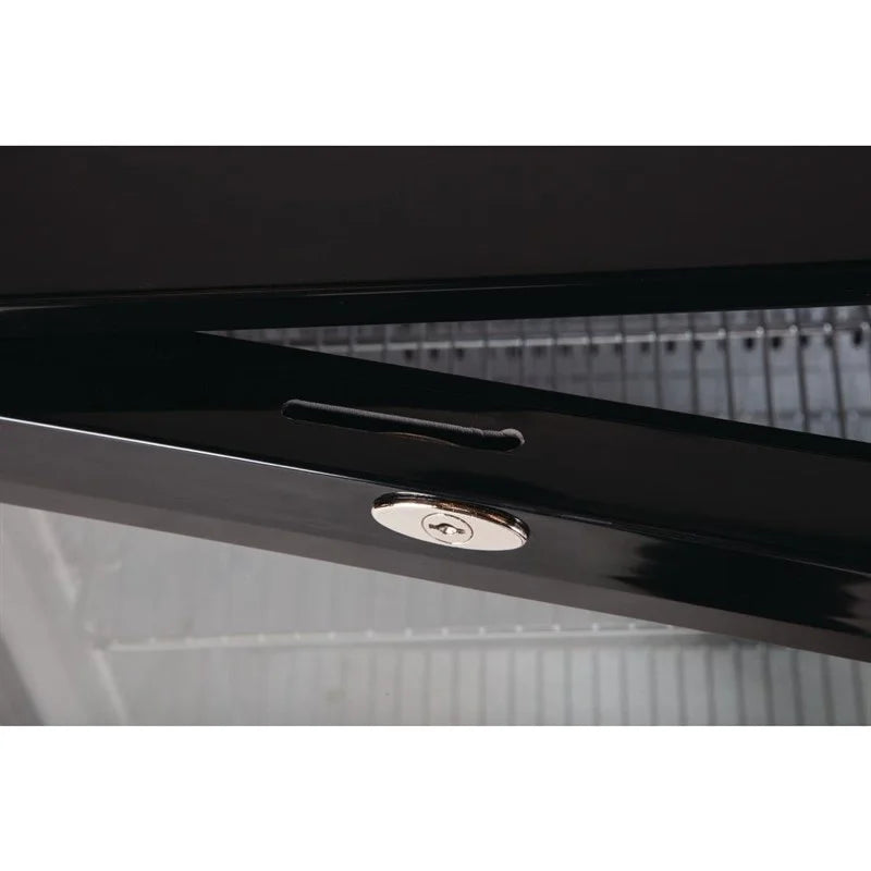 Arrière-bar réfrigéré Polar Série G avec 2 portes battantes 208 Litres