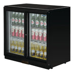 Arrière-bar Polar Série G avec 2 portes coulissantes 208 Litres
