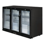 Arrière-bar Polar Série G avec 3 portes abattantes 330 Litres