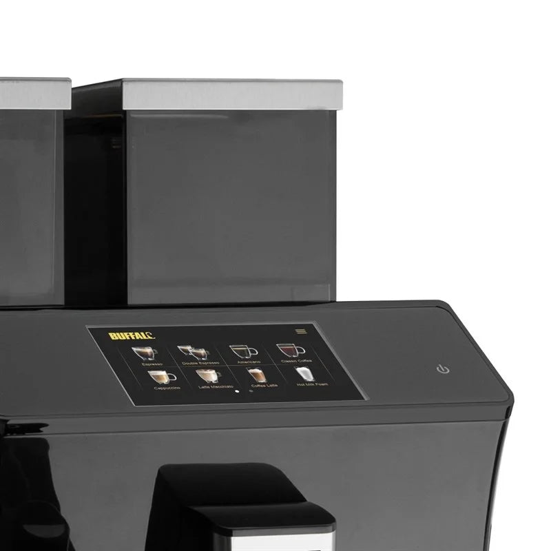 Machine à café Buffalo Bean to Cup avec petit écran tactile