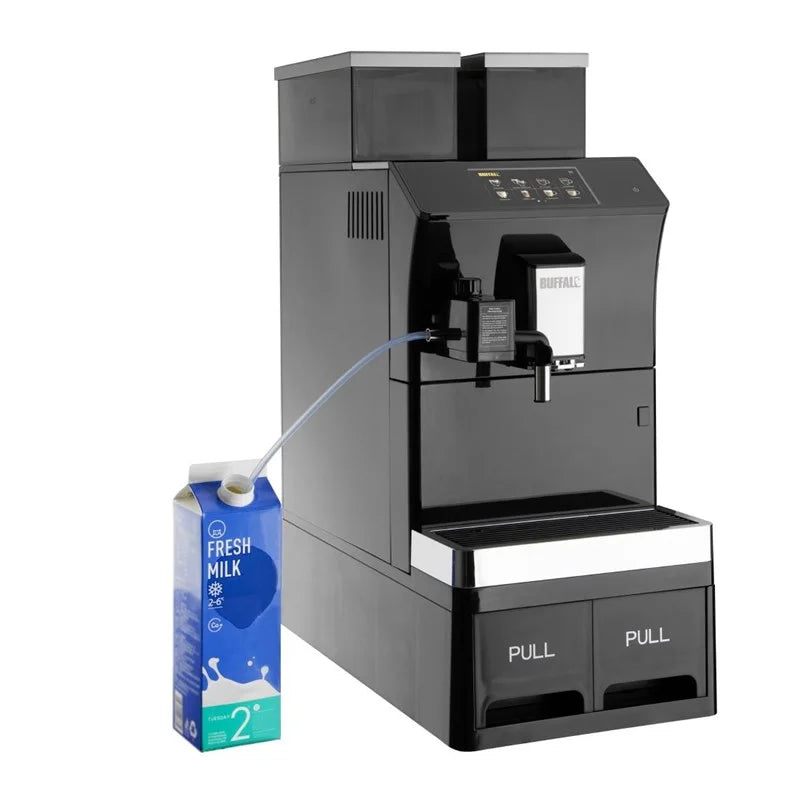 Machine à café Buffalo Bean to Cup avec petit écran tactile