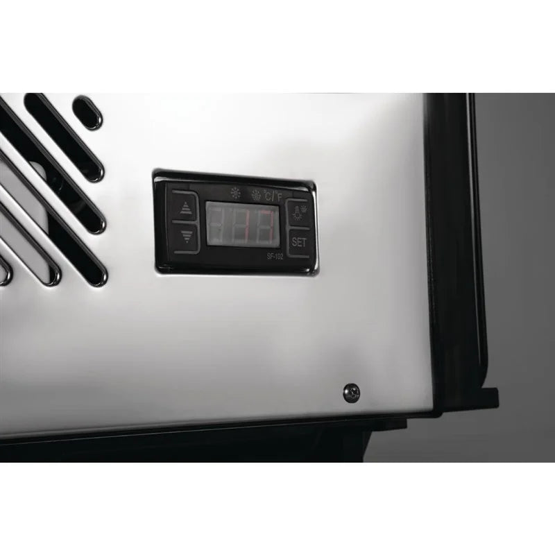 Vitrine réfrigérée de comptoir Polar Série G 160 Litres
