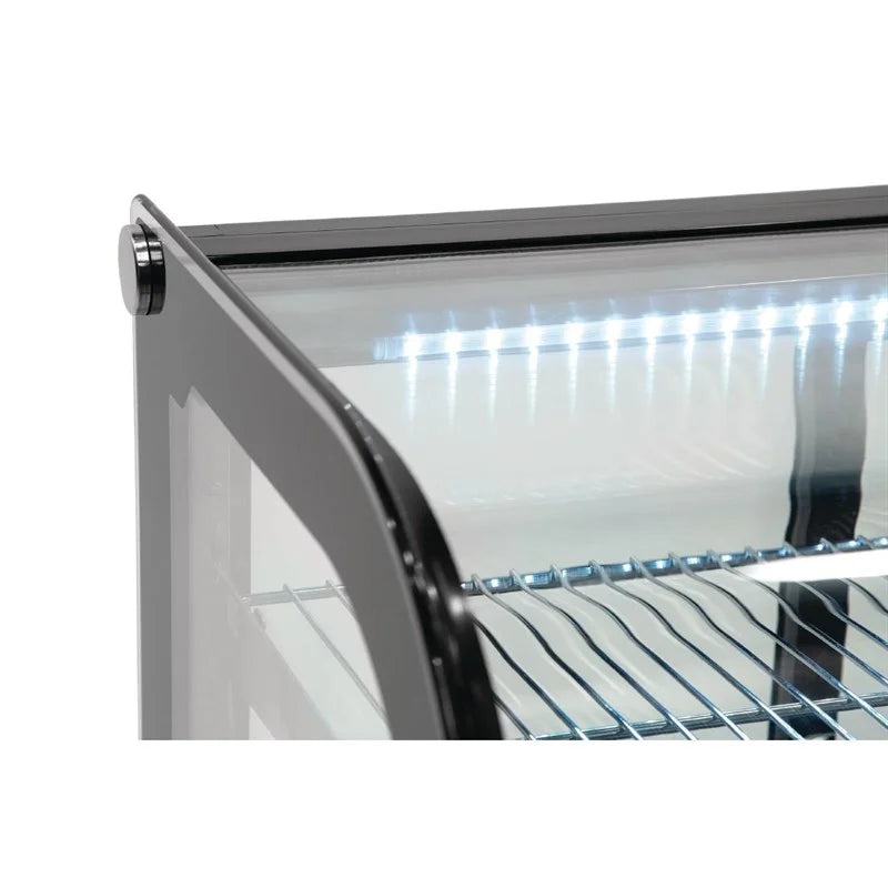 Vitrine réfrigérée de comptoir Polar Série G 160 Litres