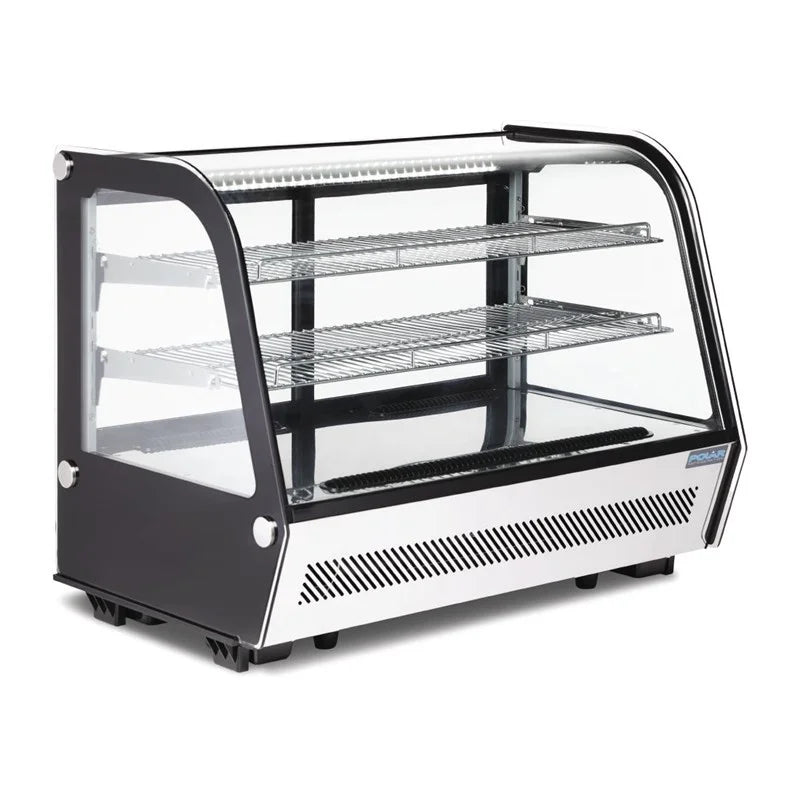 Vitrine réfrigérée de comptoir Polar Série G 160 Litres