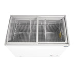Polar Série G armoire de congélation coffre 270 Litres avec couvercle coulissant en verre