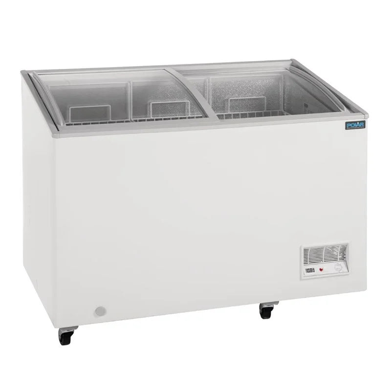 Polar Série G armoire de congélation coffre 270 Litres avec couvercle coulissant en verre