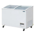 Polar Série G armoire de congélation coffre 270 Litres avec couvercle coulissant en verre