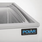 Polar Série G Coffre de congélation vitré 200 Litres avec couvercle coulissant en verre