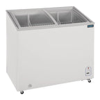 Polar Série G Coffre de congélation vitré 200 Litres avec couvercle coulissant en verre