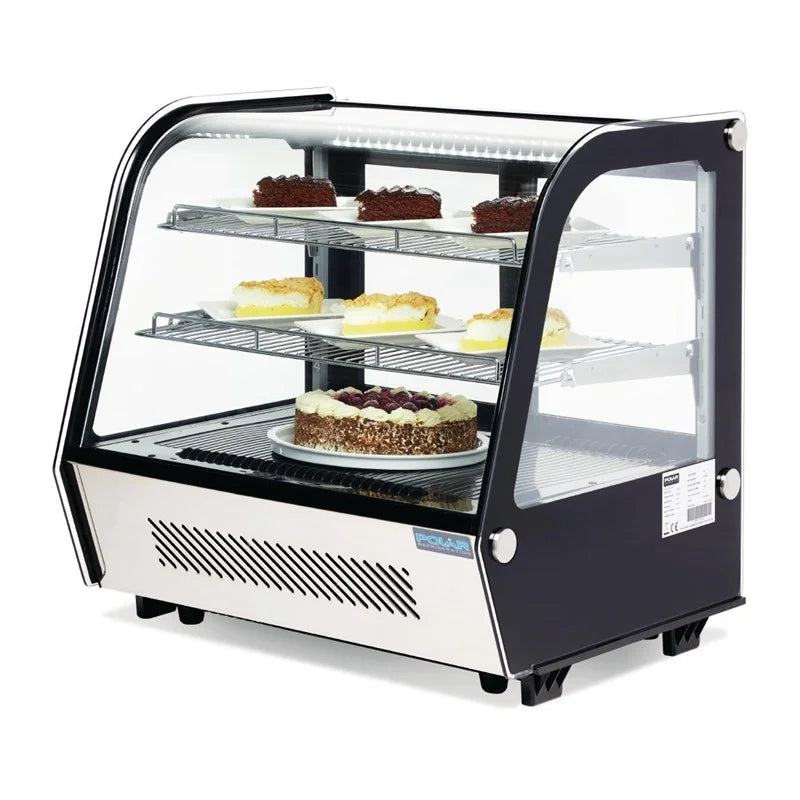 Vitrine réfrigérée de comptoir Polar G-Series 120 Litres