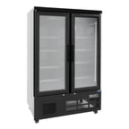 Polar G-Serie armoire à boissons 744 Litres 2 portes, noir