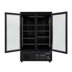 Polar G-Serie armoire à boissons 744 Litres 2 portes, noir