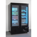 Polar G-Serie armoire à boissons 744 Litres 2 portes, noir