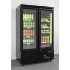 Polar G-Serie armoire à boissons 744 Litres 2 portes, noir