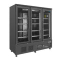 Polar G-Serie armoire à boissons 1156 Litres 3 portes, noir