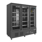 Polar G-Serie armoire à boissons 1156 Litres 3 portes, noir