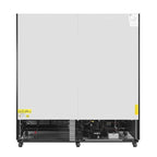 Armoire de congélation Polar Série G 1156 Litres avec porte vitrée, 3 portes, noir