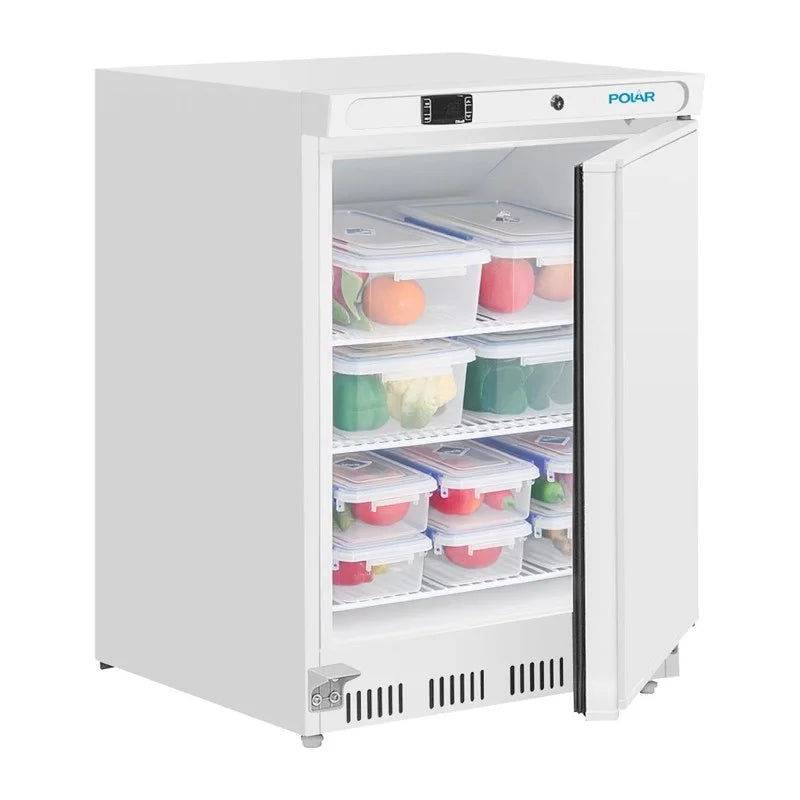 Polar Série C Armoire réfrigérée de stockage sous comptoir 150 Litres, blanc