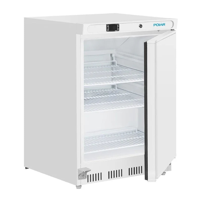 Polar Série C Armoire réfrigérée de stockage sous comptoir 150 Litres, blanc