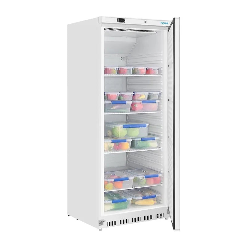 Armoire réfrigérée Polar Série C 600 Litres, blanche
