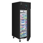 Armoire réfrigérée professionnelle Polar Série G 537 litres, noire