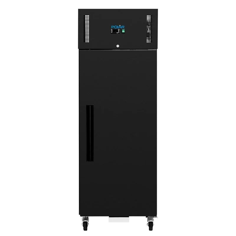 Armoire réfrigérée professionnelle Polar Série G 537 litres, noire