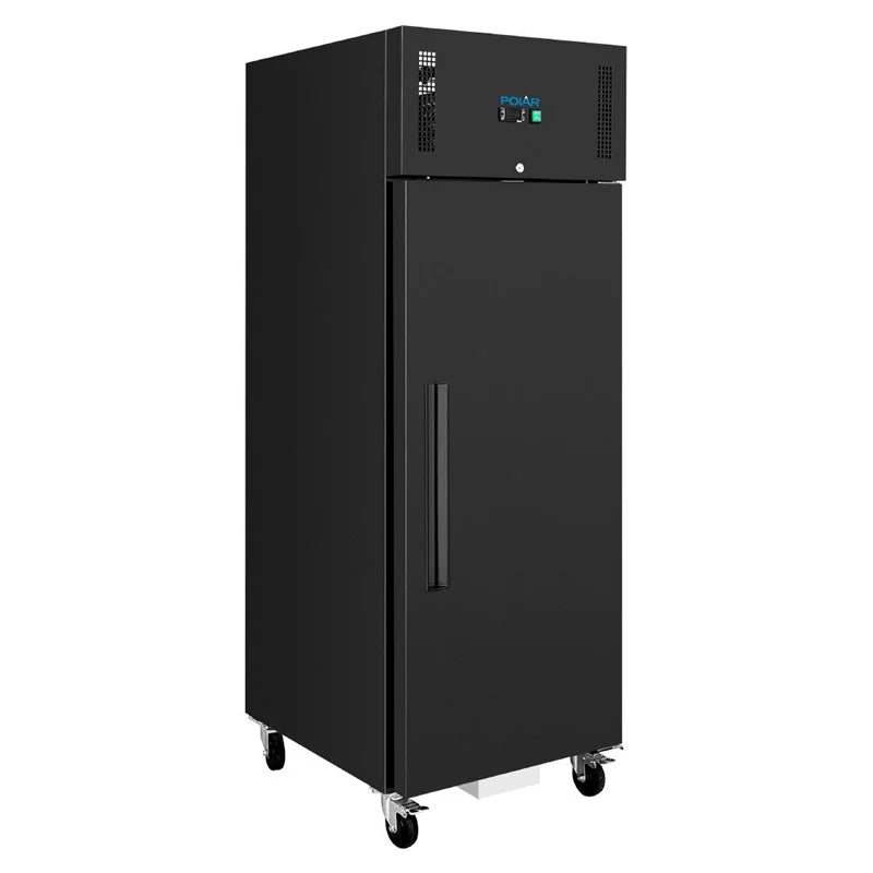Armoire réfrigérée professionnelle Polar Série G 537 litres, noire