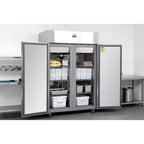 Armoire de congélation professionnelle Polar Série U 1400 litres, haute efficacité énergétique