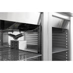 Armoire de congélation professionnelle Polar Série U 1400 litres, haute efficacité énergétique