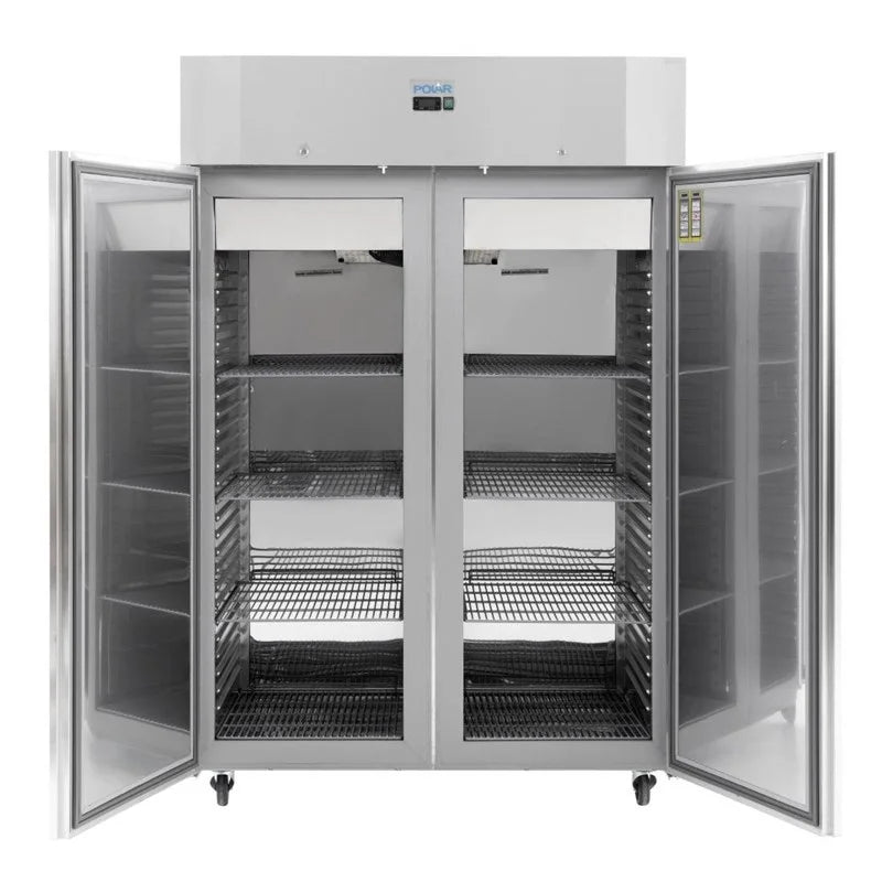 Armoire de congélation professionnelle Polar Série U 1400 litres, haute efficacité énergétique
